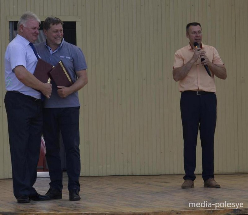 Вячеслав Стадник, Гедиминас Таранда и Михаил Шикунец