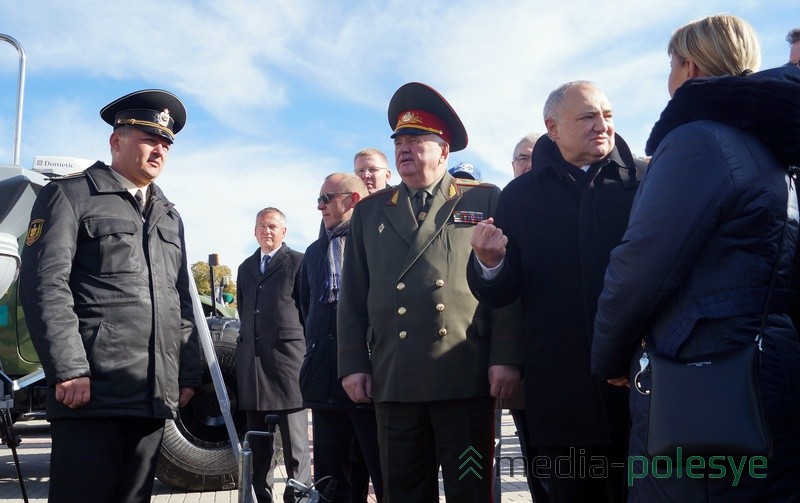 Леонид Мальцев во время в Пинске