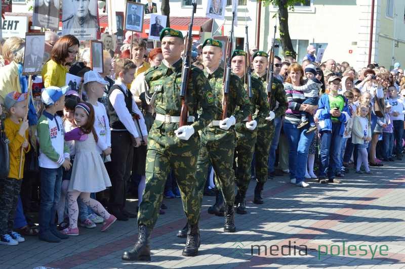 Караул Пинских пограничников