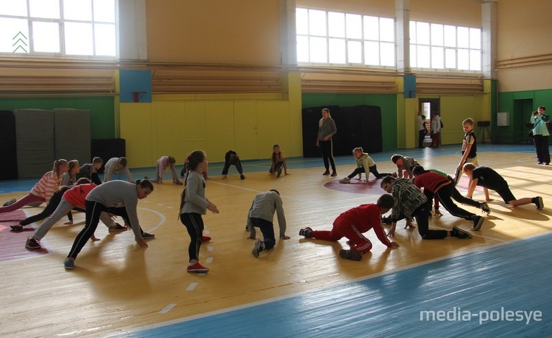 Будущие чемпионы тренируются в Пинске