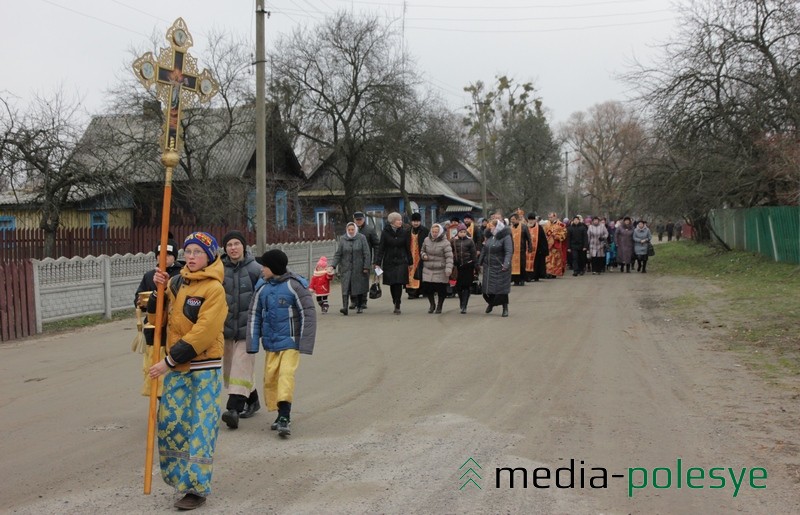 Крестный ход в Лахве