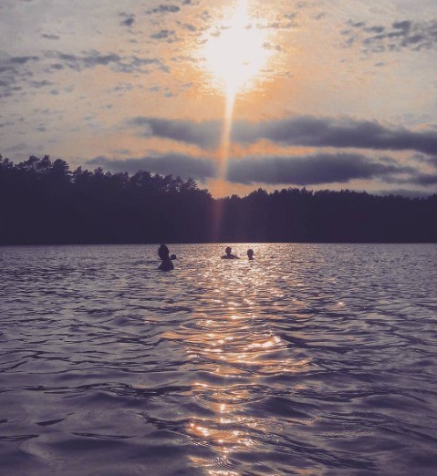 #лето #озеро #закат #природа #медиаполесье #summer #lake #sunset #nature #mediapolesye