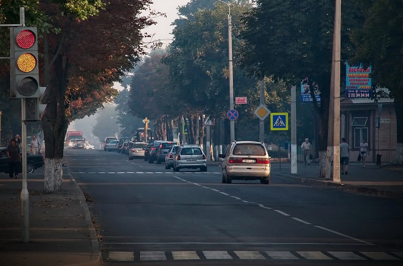 Так улица Первомайская выглядела до реконструкции. Фото Александра Шатохина