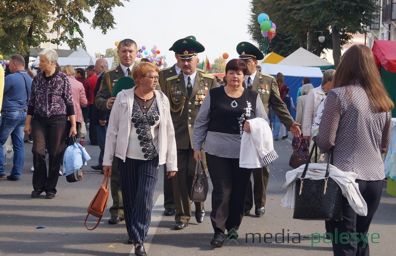 Пинск – город пограничников, которые принимают участие во всех городских праздниках