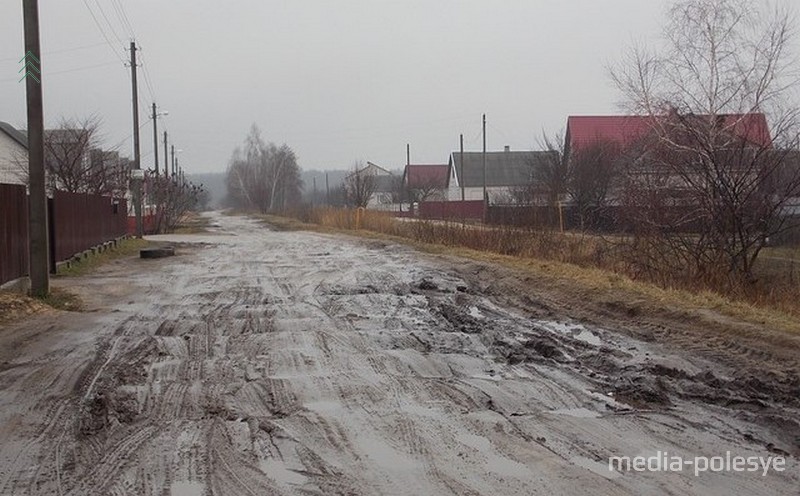 Жители переулка Трошина и улицы Кобринской не один год пытаются привлечь внимание властей к состоянию дорог