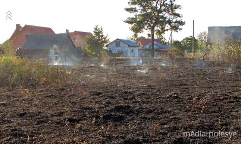 Деревня в огне