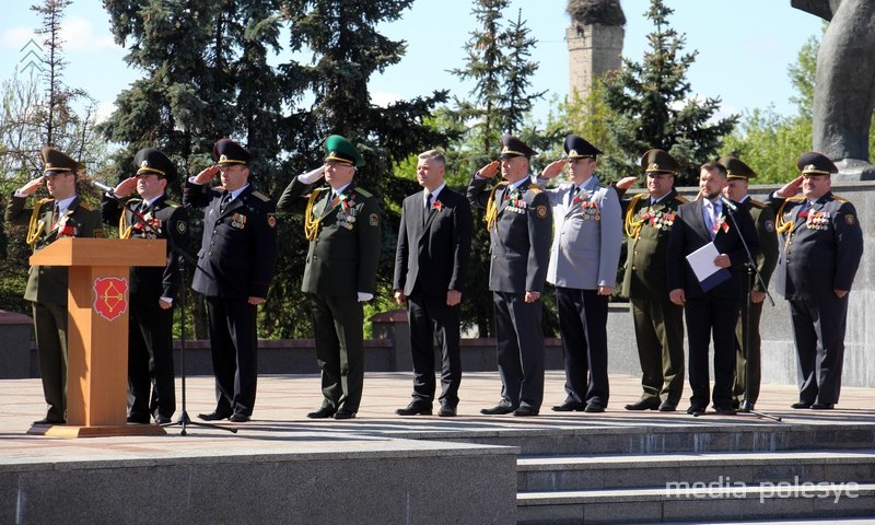 Руководство силовых органов Пинска