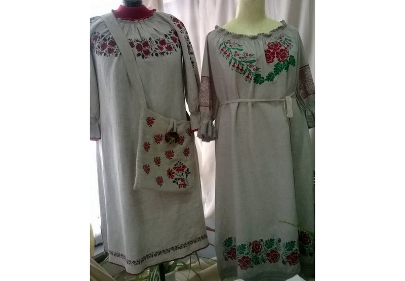 Работы Марины Бонфатьевой в краеведческом музее