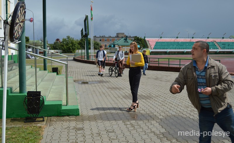 Желающие могли проявить себя в спортивных состязаниях