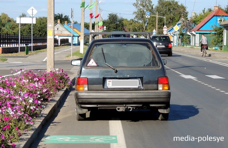 Нарушение на улице Калинина