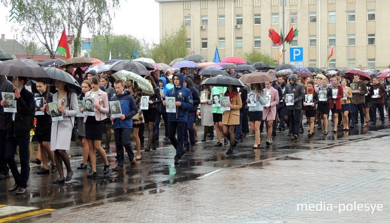 В этом году в акции «Бессмертный полк» приняли участие многие горожане