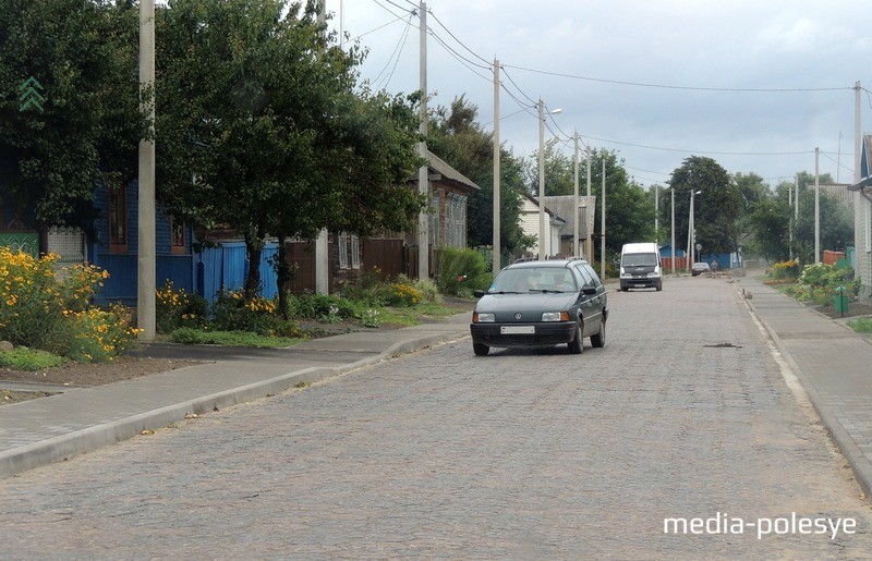 Центральные улицы города постепенно преображаются