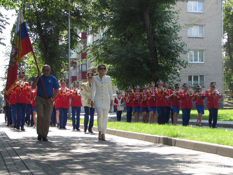 Духовой оркестр Истринского Дома культуры из Московской области.