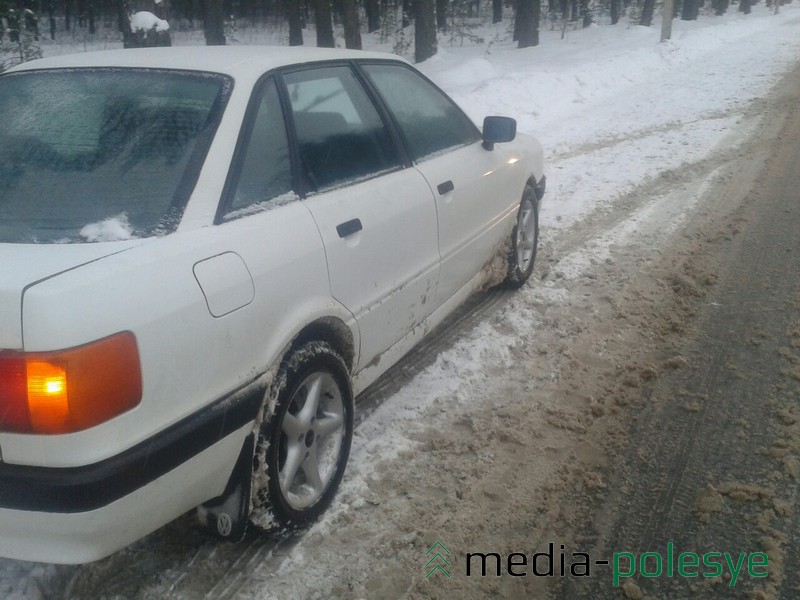 Автомобиль с замененными стёклами