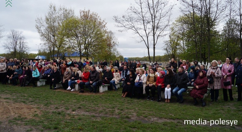 На мероприятии было довольно многолюдно