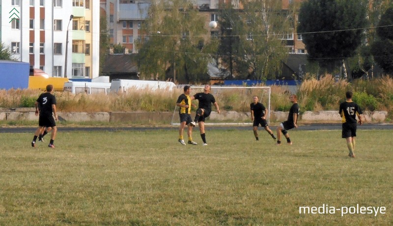 Первенство города по футболу проходило на «Припяти»