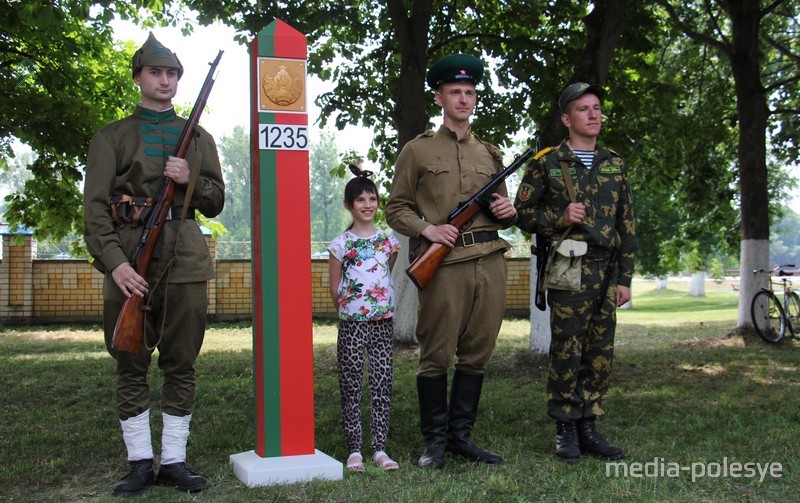  В парке было много фотозон