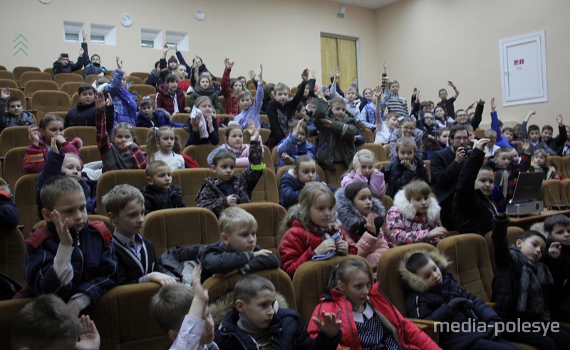 Дзеткі актыўна ўдзельнічалі ў віктарыне