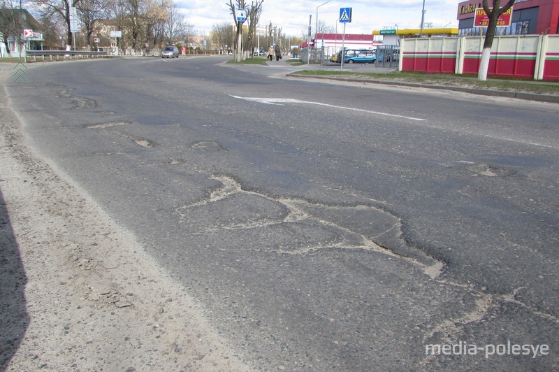 Улица Рокоссовского пару дней назад