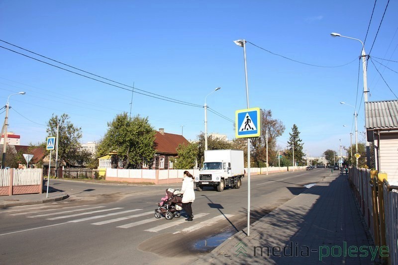 Перекресток улиц Красная и Крестьянская