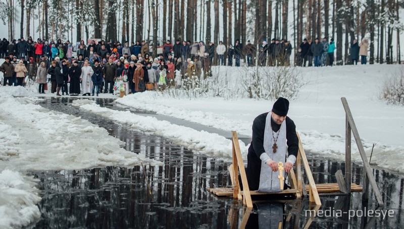 Крещение на Пурховке в прошлом году