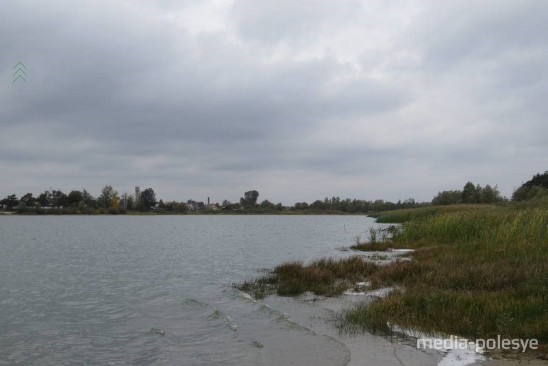 Акватория озера Городищенское. Сентябрь 2018 г