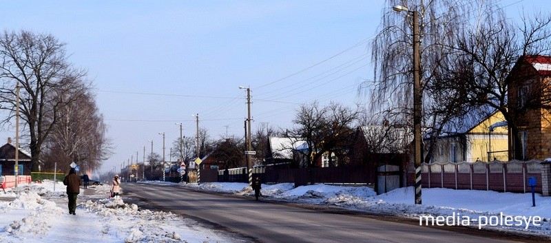 И в наши дни через Пинковичи проходит важный «тракт», дорога на Лунинец