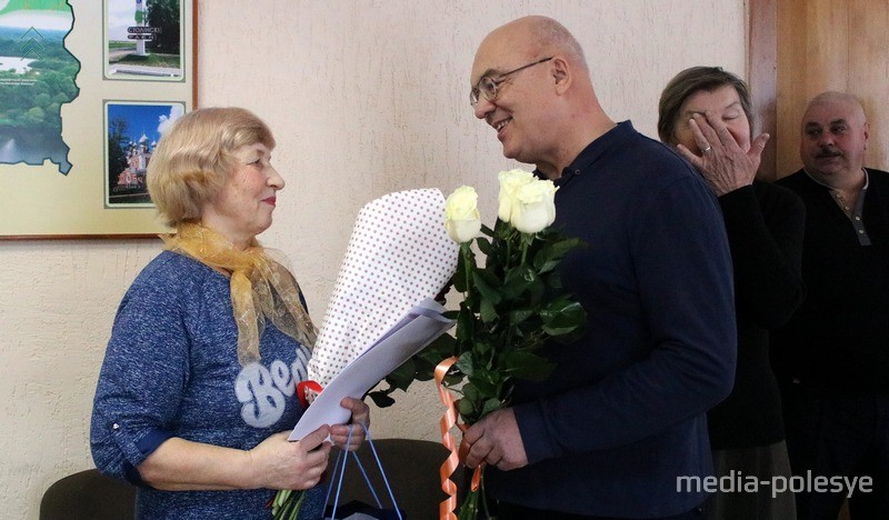 Поздравление от коллег, с которыми довелось работаать в самые трудные для страны годы