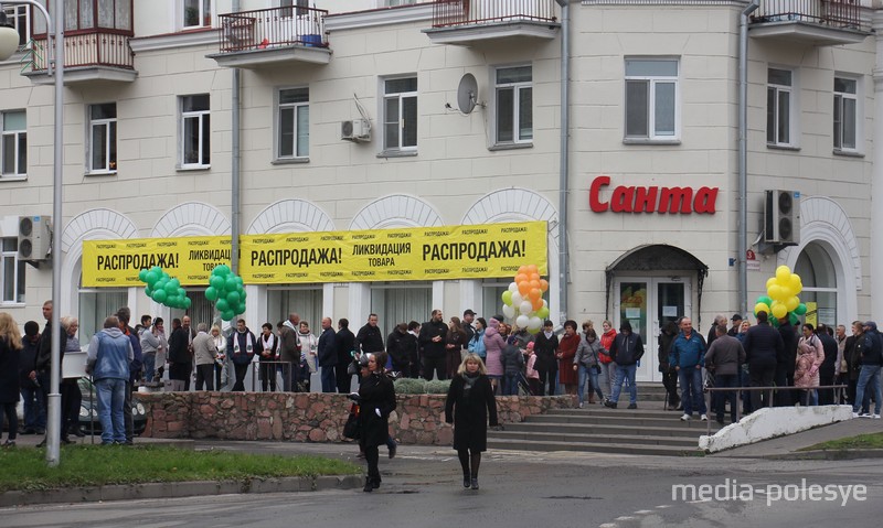 В начале октября «Санту» на Брестской закрыли на модернизацию