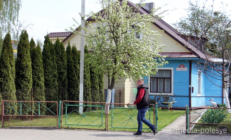 В этом доме после войны был партизанский штаб