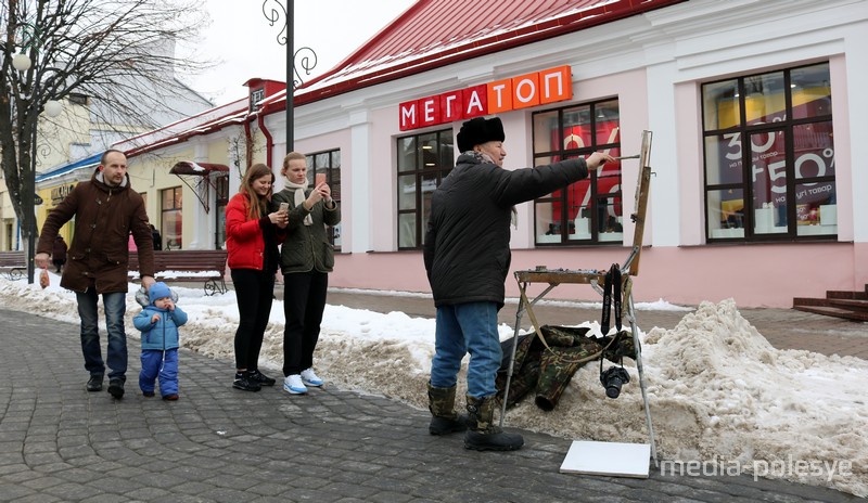 Зимний пленэр в Пинске