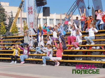 Репетиция на площади Ленина