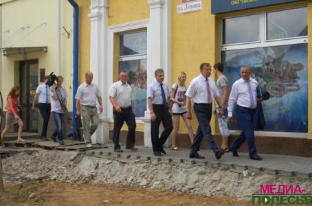 Улица Ленина - реконструкция в самом разгаре