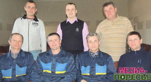 Участники вокального ансамбля Столинрайгаз