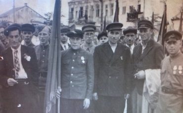 Июльский парад партизан, Пинск 1944 год. Фото Музей Белорусского Полесья