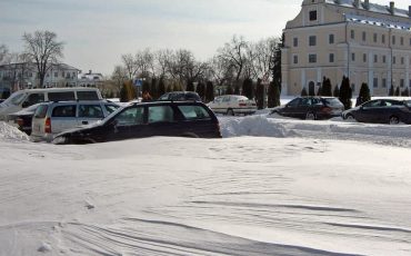 Площадь Ленина в Пинске в 2013 году. Фото по тексту Владимира Пищальникова
