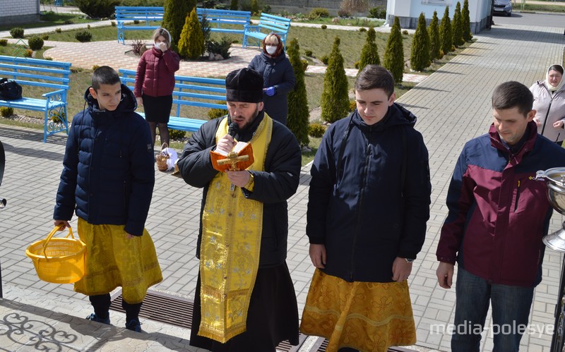 Молитва перед освящением пасох