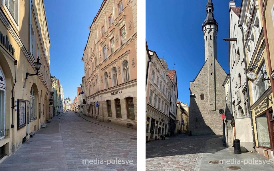 В старом городе, любимом месте туристов, работают рестораны. Но людей на улицах мало