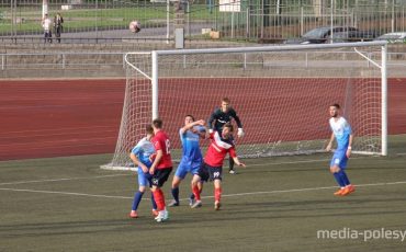 Во время игры с ФК «Барановичи», 2019 год