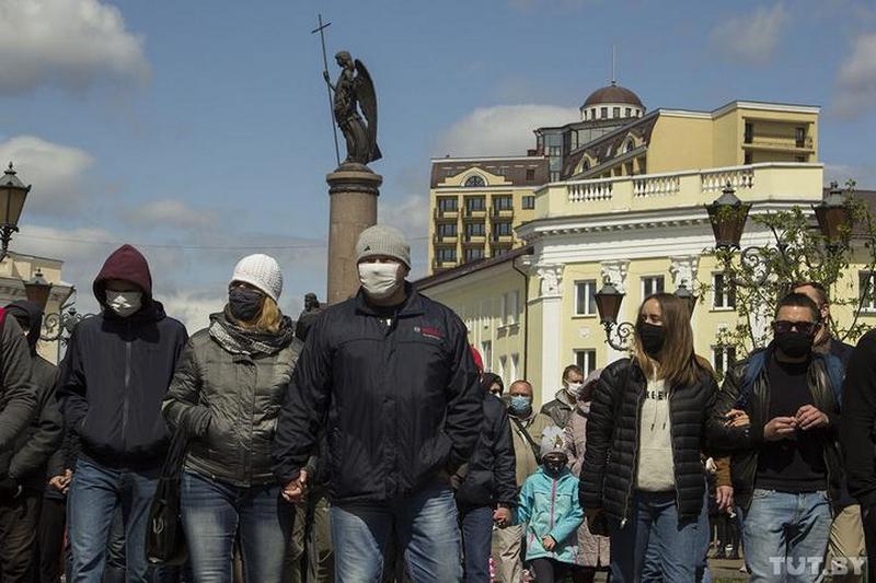 Протесты в Бресте. Фото иллюстрационное