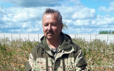 Александр Довгер, владелец плантации голубики в д.Сосновка Лунинецкого района