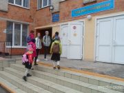 Перед началом занятий в Лунинской СШ