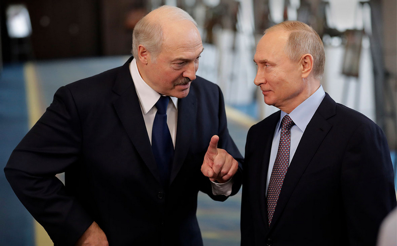 Александр Лукашенко и Владимир Путин, Фото: Михаил Метцель / ТАСС