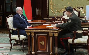 Александр Лукашенко и Валерий Вакульчик. Фото пресс-службы президента