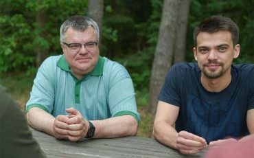 Виктор и Эдуард Бабарико. Фото: избирательный штаб Бабарико