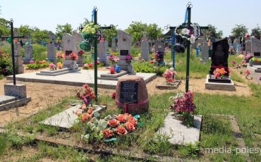 Место захоронения солдат