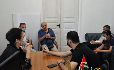 Фото со страницы Минздрава Абхазии в Facebook