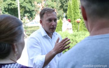 Андрей Дмитриев в Пинске. Фото иллюстрационное