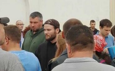 Макс Корж на Окрестина