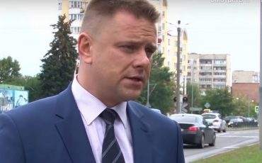 Начальник Пинского ГОВД Дмитрий Коровяковский / Скриншот из видео ОНТ